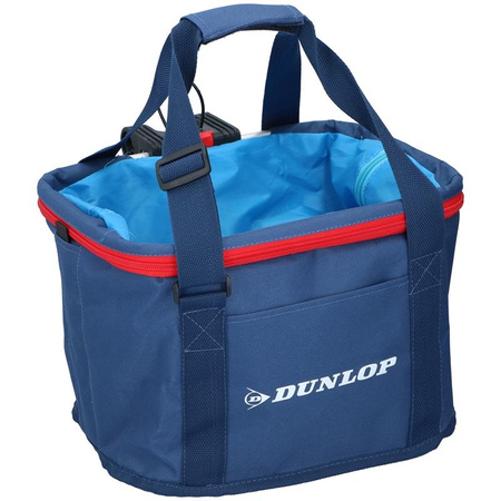 KOSZYK ROWEROWY NA KIEROWNICĘ, Torba Rowerowa na Zakupy, Dunlop, 15 L