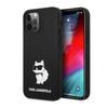 Karl Lagerfeld Silicone NFT Choupette - iPhone 12 / iPhone 12 Pro Case (black)