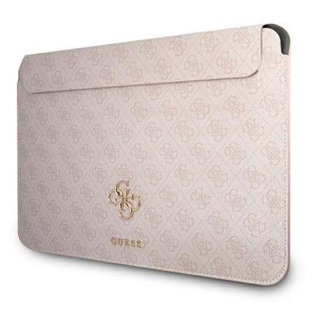 Guess 4G Big Metal Logo Computer Sleeve - pouzdro na 13" notebook (růžové)