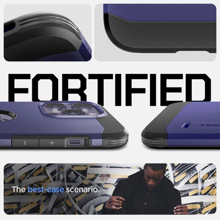 Spigen Tough Armor MagFit - iPhone 14 Pro Max MagSafe Case (purple)