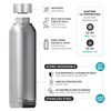 Quokka Solid - Stainless Steel Thermal Bottle 510 ml (Sleek Gold)