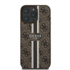Guess 4G Printed Stripes MagSafe - iPhone 16 Pro Case (brown)