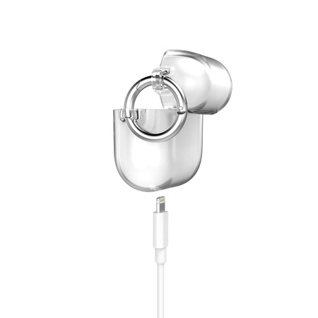 Speck Presidio Clear - Étui pour Apple AirPods 3 avec protection Microban (transparent)