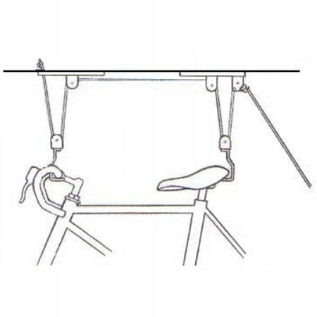 Dunlop - Funktionsaufhänger, Deckenhalterung für Fahrrad