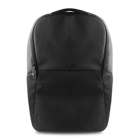 PURO Bynight - Reflexní batoh s externím portem USB pro MacBook Pro 15" / Notebook 15,6" (černý)