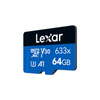 Lexar - Karta pamięci microSDXC 4K UHD pojemność 64 GB