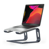 Crong AluBench - Alumínium laptop állvány (grafit)