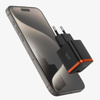 Spigen ArcStation Essential EE301EU - USB-C PD + QC3.0 30W hálózati töltő (fekete)