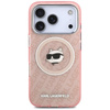 Karl Lagerfeld IML Choupette Head Logo MagSafe - Case for iPhone 17 Pro (pink)