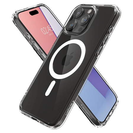 Spigen Ultra Hybrid MagSafe - tok iPhone 15 Pro Max készülékhez (fehér)