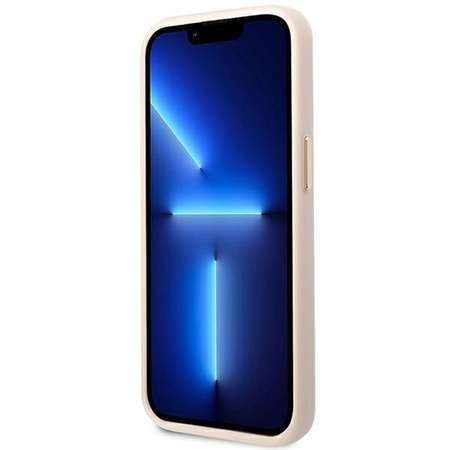 Guess 4G Metal Camera Outline Case - Coque pour iPhone 14 (rose)