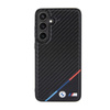 BMW Carbon Tricolor Line MagSafe - Samsung Galaxy S24 tok (fekete)