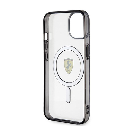 Ferrari Outline Magsafe - iPhone 14 Case (Transparent)