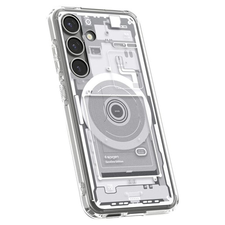 Spigen Ultra Hybrid MagSafe - Case for Samsung Galaxy S25 (Zero One White)