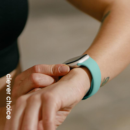 Crong Liquid - Cinturino per Apple Watch 38/40/41/42 mm (turchese)