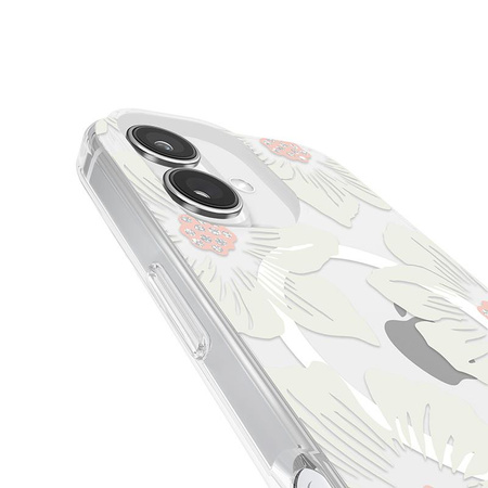 Kate Spade New York Protective MagSafe - Case for iPhone 16 (Hollyhock Floral)