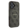 Guess 4G Ring Classic Logo MagSafe - iPhone 16 Plus Case (brown)