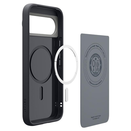 ETUI DO GOOGLE PIXEL 10 | 10 PRO do MAGSAFE SPIGEN NANO ORYGINALNE CZARNE