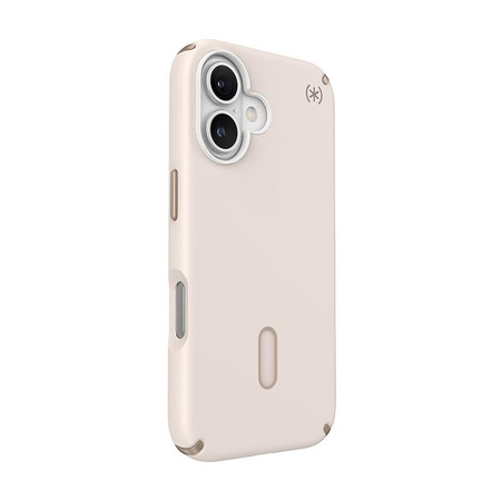 Speck Presidio2 Pro ClickLock & MagSafe - Coque iPhone 16 (Bleached Bone / Heirloom Gold / Hazel Brown)