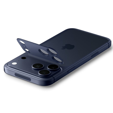 Spigen Optik Pro XL Glas.TR EZ Fit - iPhone 17 Pro Objektivschutzglas (Blau)