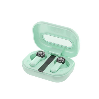 WEKOME VA06 Vanguard Series - Kabellose Bluetooth V5.2 TWS-Kopfhörer mit Ladetasche (Grün)