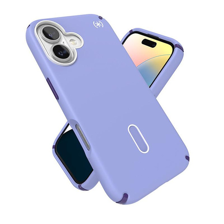 Speck Presidio2 Pro ClickLock & MagSafe - iPhone 16 Case (Future Lavender / Cassis Purple / White)