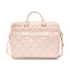 Guess Quilted 4G Computer Bag - Brašna na notebook 15" / 16" (růžová)