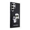 Karl Lagerfeld NFT Saffiano Karl & Choupette - pouzdro pro Samsung Galaxy S23 Ultra (černé)