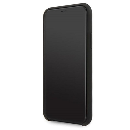 Karl Lagerfeld Fullbody Silicone Iconic - pouzdro pro iPhone 11 Pro (černé)