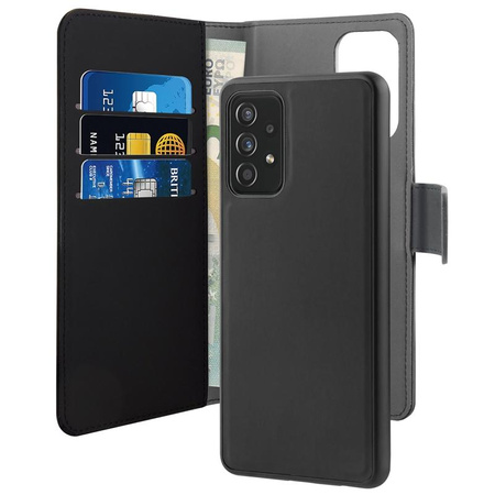 PURO Wallet Detachable - 2-in-1 Case Samsung Galaxy A72 5G / A72 4G (noir)