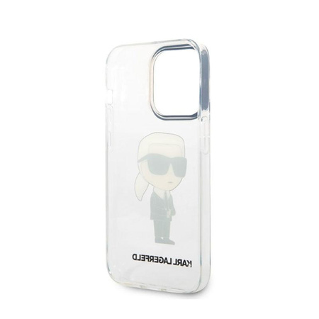 Karl Lagerfeld IML NFT Ikonik - Etui iPhone 14 Pro Max (przezroczysty)