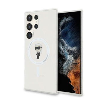 Karl Lagerfeld IML Ikonik MagSafe - Étui Samsung Galaxy S24 Ultra (transparent)