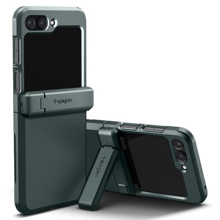 Spigen Tough Armor Pro - pouzdro pro Samsung Galaxy Z Flip 5 (Abyss Green)