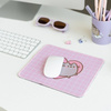 PODKŁADKA POD MYSZKĘ KOT PUSHEEN DLA DZIECKA, Różowa, dla Dzieci, z Kotem