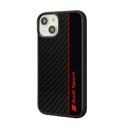 Audi Carbon Fiber Stripe - iPhone 14 Case (Black)