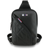 BMW Carbon Pocket & Metal Logo - Crossbody Phone Bag (black)