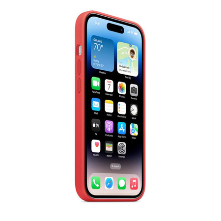 Apple Silicone Case - Silicone Case with MagSafe for iPhone 14 Pro (PRODUCT)RED