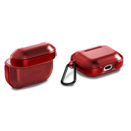 X-Doria Raptic Air - AirPods 3 Tasche mit Karabiner (Rot)