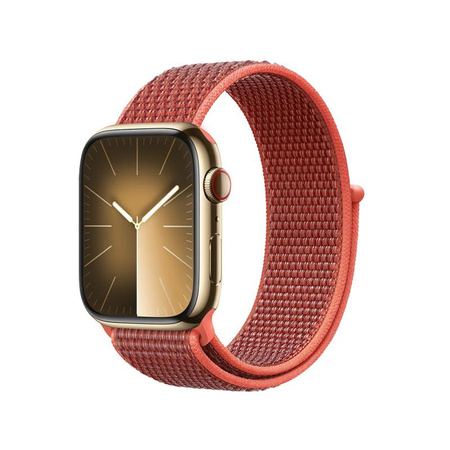 Crong Nylon - Sportovní řemínek pro Apple Watch 38/40/41/42 mm (Sunny Apricot)