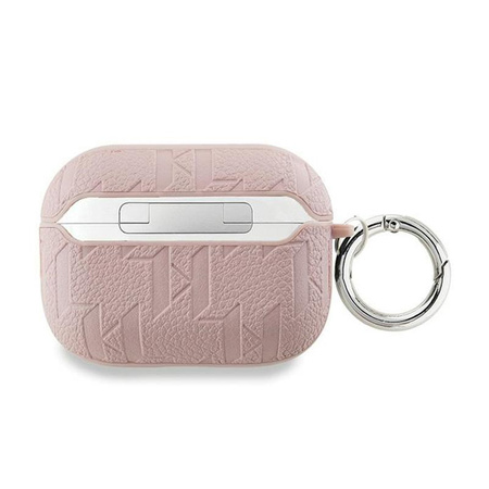 Karl Lagerfeld Monogram Karl & Choupette Head - AirPods Pro 2 Hülle (rosa)