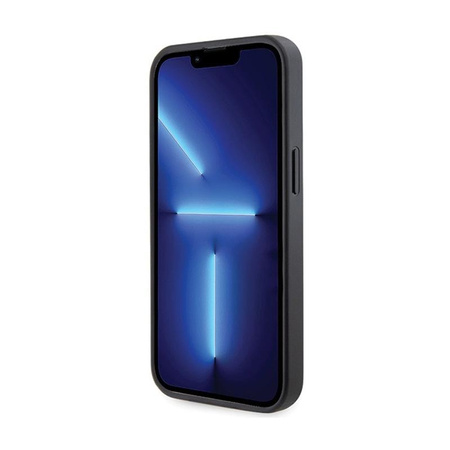 Guess Crossbody 4G fém logó - iPhone 13 Pro tok (fekete)