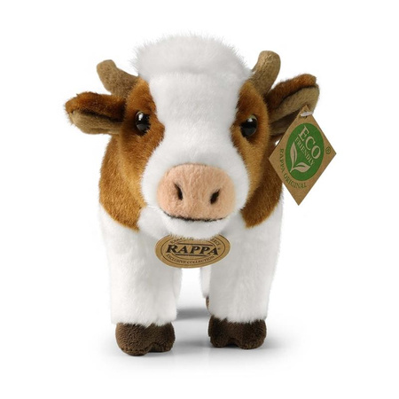 Rappa - Plush Realistic Toy Cow 23 cm Eco-Friendly