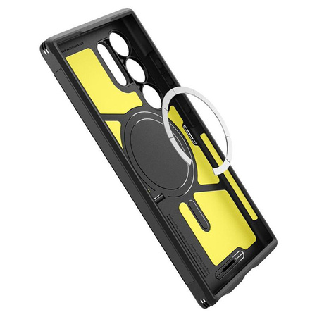 Spigen Tough Armor MagSafe - Etui pour Samsung Galaxy S24 Ultra (Noir)
