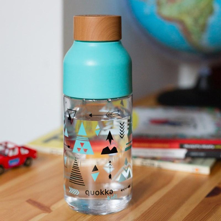 Quokka Ice Kids - Bouteille d'eau en Tritan 570 ml (Indien)