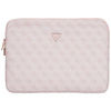 Guess 4G Reißverschlusstasche Dreieck Logo Tasche - 14" Notebooktasche (rosa)