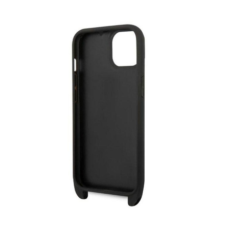 Karl Lagerfeld NFT Monogram Ikonik Patch - Hülle für iPhone 14 Plus (Schwarz)