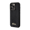 Guess Sequin Script Metal - pouzdro pro iPhone 13 Pro Max (černé)