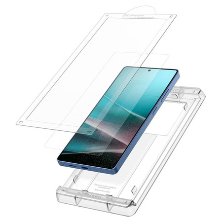 Spigen Elite Shield EZ Fit HD - Film hydrogel pour Samsung Galaxy S25 Ultra (Transparent)