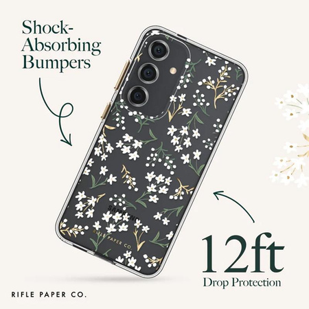 Rifle Paper Clear - Samsung Galaxy S24+ Case (Petite Fleurs)