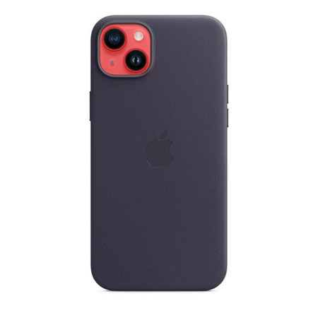 Kožené pouzdro Apple - Kožené pouzdro s MagSafe pro iPhone 14 Plus (Ink)